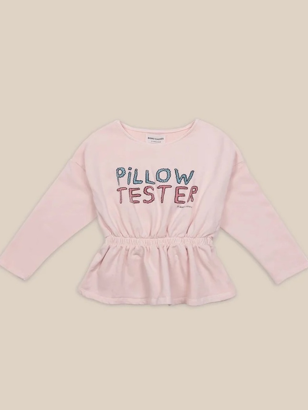 Bobo Choses Pillow Tester Kids Pink Top
